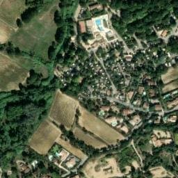 Vue satellite de L'Argentière à Cavalaire-sur-Mer