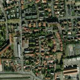 Vue satellite de Aire De Camping-cars Tarbes Avenue de la Libération à Tarbes