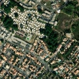 Vue satellite de Camping Côte du Soleil à Vendres