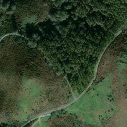 Vue satellite de Aire de repos à Ainhoa à Ainhoa