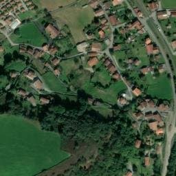 Vue satellite de Camping Larlapean à Irouléguy