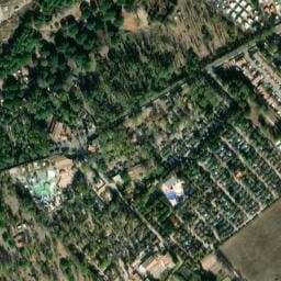 Vue satellite de Les Vagues à Vendres