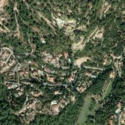 Vue satellite de Domaine de l'Escride à Néoules