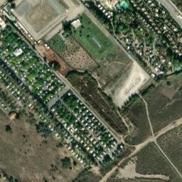 Vue satellite de Les Sablines à Vendres