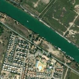 Vue satellite de La Guirlande à Vendres
