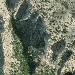Vue satellite de Puits du cap Gros à Cassis