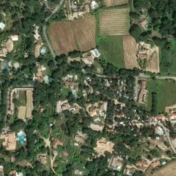 Vue satellite de Camping  La Croix du Sud à Ramatuelle