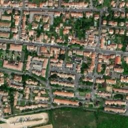 Vue satellite de Parking P1 Narbonnaise - Carcassonne à Berriac