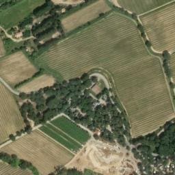 Vue satellite de Camping Yelloh! Village Les Tournels à Ramatuelle