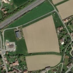 Vue satellite de Aire de camping-car à Martres-Tolosane à Martres-Tolosane