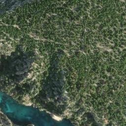 Vue satellite de Refuge du Piolet à Cassis
