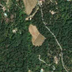 Vue satellite de Camping à la ferme Biancolini à Cavalaire-sur-Mer