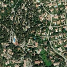 Vue satellite de Selection à Cavalaire-sur-Mer