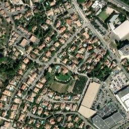 Vue satellite de Le soleil à La Cadière-d'Azur