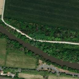 Vue satellite de Aire de repos à Floure à Floure