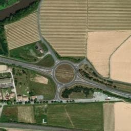 Vue satellite de Aire de Repos de Barbaira-Est à Barbaira