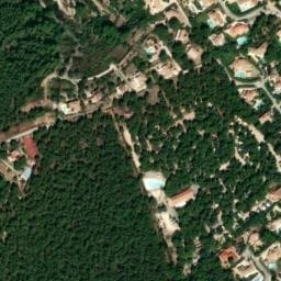 Vue satellite de Les Dauphins à Saint-Cyr-sur-Mer
