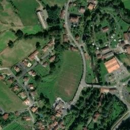 Vue satellite de Aire de camping-car à Irouléguy à Irouléguy