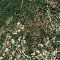 Vue satellite de Camping Cros de Mouton à Cavalaire-sur-Mer