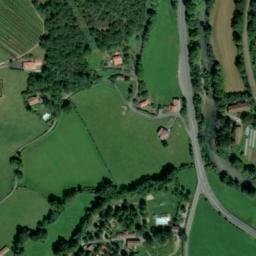 Vue satellite de Camping Narbaitz à Ascarat