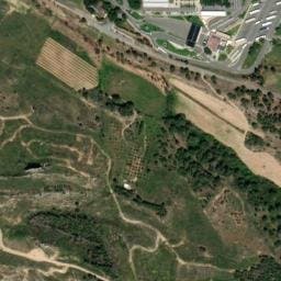 Vue satellite de Aire de- ervices pour camping-cars Corbieres Sud à Barbaira