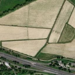 Vue satellite de Aire de Fontcouverte à Conilhac-Corbières