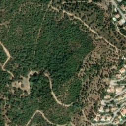 Vue satellite de Refuge des Pierrugues à Cavalaire-sur-Mer
