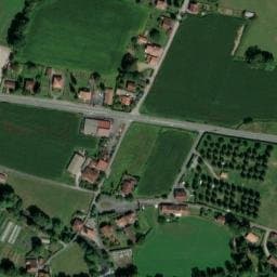 Vue satellite de Camping à Aincille à Aincille