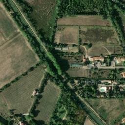 Vue satellite de Camping les Floralys à Narbonne