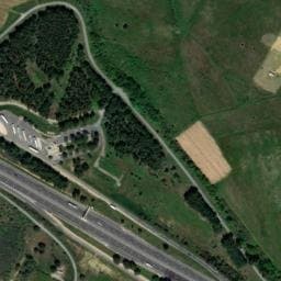 Vue satellite de Aire de Bizanet à Ornaisons