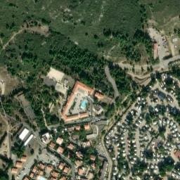 Vue satellite de La Falaise à Narbonne