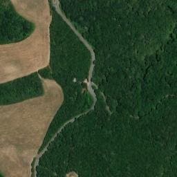 Vue satellite de Cabane du Col de la Malpere à Villarzel-du-Razès