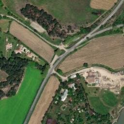 Vue satellite de Aire de repos à Couffoulens à Couffoulens