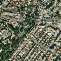 Vue satellite de CAMPING HOMAIR - FALAISE NARBONNE-PLAGE à Fleury