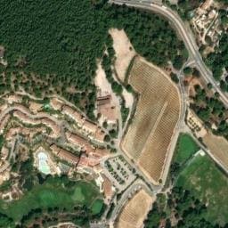Vue satellite de Clos Ste Thérèse à Bandol
