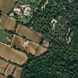 Vue satellite de Camping Mont Redon à Solliès-Pont
