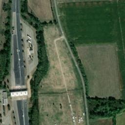 Vue satellite de Aire de Pamiers (2) à Bonnac