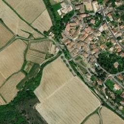 Vue satellite de Parking nuit — Monze à Monze