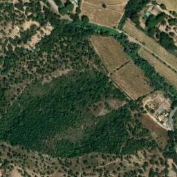Vue satellite de La Ferme des Janets à Le Lavandou