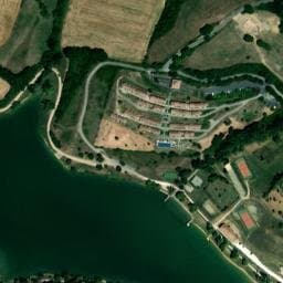 Vue satellite de Aire de camping-car à Les Bordes-sur-Arize à Les Bordes-sur-Arize