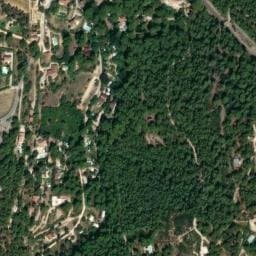 Vue satellite de Camping Port d'Alon à La Cadière-d'Azur
