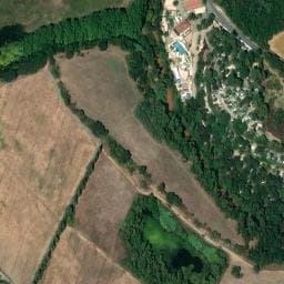 Vue satellite de Le Vert Gapeau à Solliès-Pont