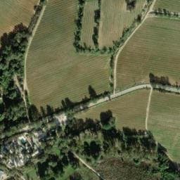 Vue satellite de Camping La Pabourette - location de parcelles viabilisées à La Londe-les-Maures