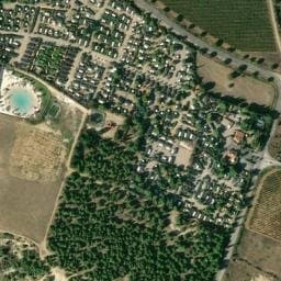 Vue satellite de Camping la Nautique à Narbonne