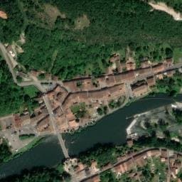 Vue satellite de Aire de service de Saint-Martory à Arnaud-Guilhem