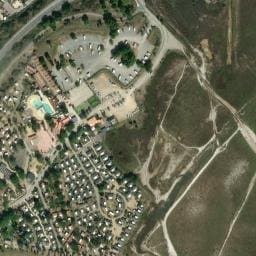 Vue satellite de Campéole Park Narbonne Plage à Narbonne