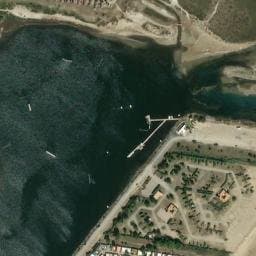 Vue satellite de GCU Gruissan à Narbonne