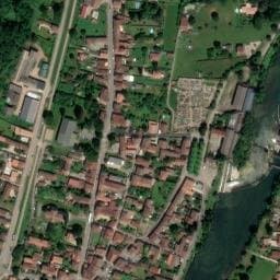 Vue satellite de Aire de camping-car à Cassagne à Cassagne