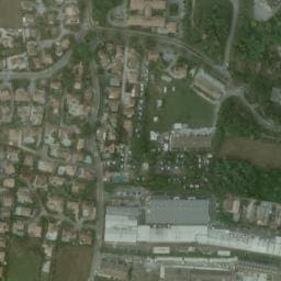Vue satellite de Clau mar Jo à Le Lavandou