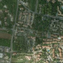 Vue satellite de Saint-Pons à Le Lavandou